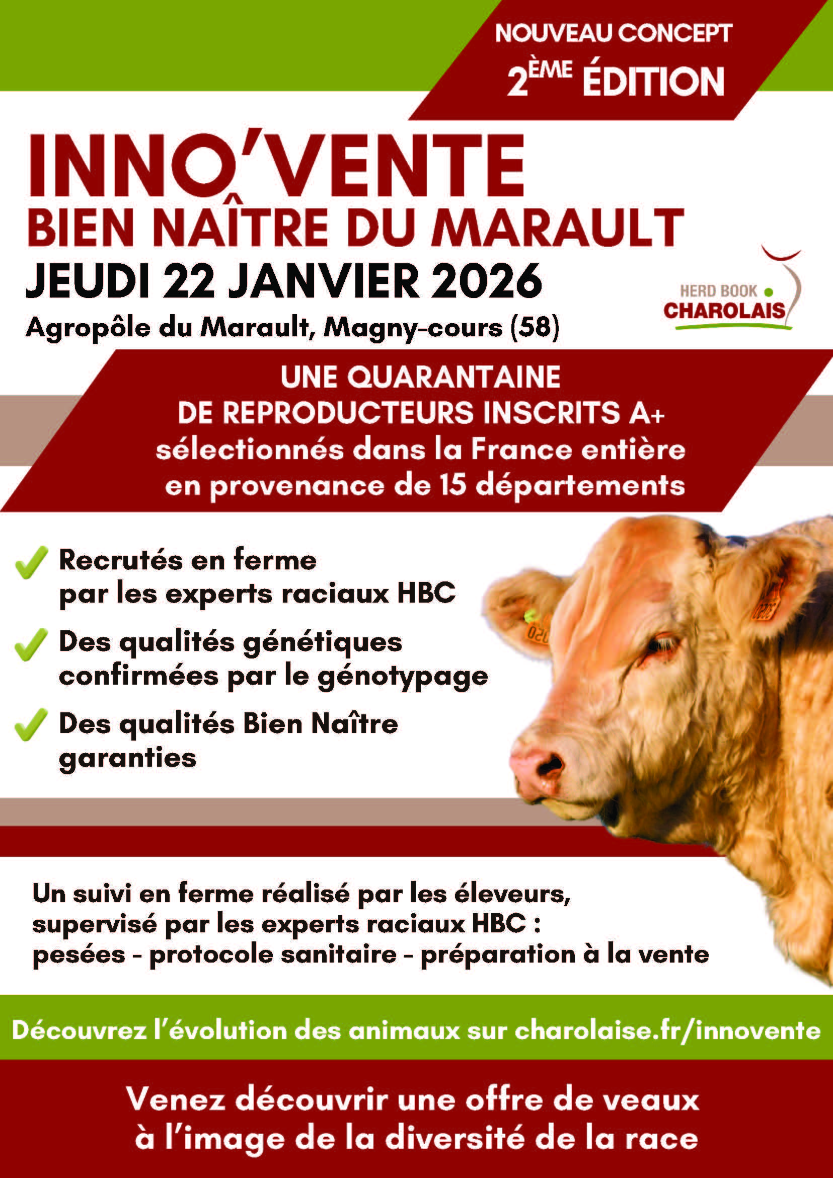 Lire la suite à propos de l’article INNO’VENTE BIEN NAÎTRE 2026 : CONSULTEZ DÈS MAINTENANT LES PERFORMANCES APRÈS LA 2ÈME PESÉE